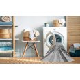 thumbnail image 2 of Ahgly Company Machine Washable Indoor Square Transitional Platinum Gray Area Rugs, 4' Square, 2 of 7