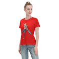 thumbnail image 4 of Women's Basic Short Sleeve T-Shirt One Piece Nami, 4 of 6