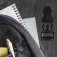thumbnail image 2 of WHAMVOX 2Pcs Black Adjustable Swimming Fin Buckles for Scuba Diving 4.5X3.5CM, 2 of 8