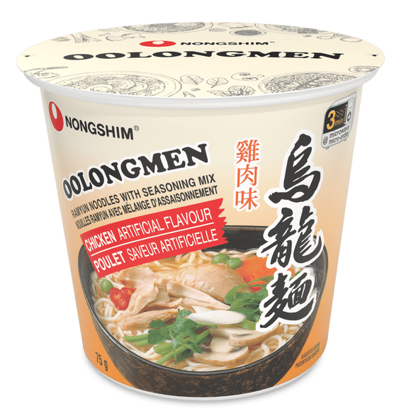 Nongshim Oolongmen Chicken Cup Noodle Soup