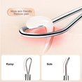 thumbnail image 4 of Blackhead Remover Comedone Extractor,2 PCS Pimple Popper Tool, Pimple Comedone Removal 2-in-1 Extractor Tool,Stainless Steel Pimple Extractor Blackhead Removal Tool (Silver), 4 of 6
