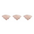 thumbnail image 4 of Baohd Bird Platforms Fan Shape Birds Cage Perches Perch Stand Rack Toy for Parrot Small Animals Exercise Toys Supply 10*10cm 3Set, 4 of 6