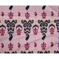thumbnail image 4 of oneOone Polyester Lycra Fabric Stripe & Paisley Ikat Print Fabric BTY 56 Inch Wide, 4 of 4
