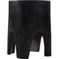 thumbnail image 4 of Meridian Furniture Foligno Table d'Appoint en Béton Noir pour Intérieur/extérieur, 4 of 8