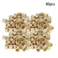 thumbnail image 3 of Wekity M3x4mm Female Thread Knurled Nuts,Hx4mm OD Brass Threaded Insert Embedment Nuts Hydraulic Welded Joint Injection Molding Assortment Kit for 3D Printing Injection Molding 80PCS-0621, 3 of 3