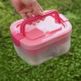 thumbnail image 2 of HOT Insulated Leakproof Lunch Container With 4 Compartments Removable Tray Double Layer Design Hot Cold Food Storage Bpa-Free Plastic For Office School And Travel Durable Microwave Safe, 2 of 6