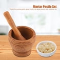 thumbnail image 3 of Unique Double Sided Granite Mortar Mortar Pestle Set, Stone Grinder Plastic Mortar Pestle Set, Apothecaries Pharmacies For Home Kitchen, 3 of 8