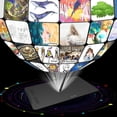 thumbnail image 4 of XPPen Deco 01 V2 Tablette Graphique 10x6.25 Pouces Tablette de Dessin 8192 Niveaux de Pression Stylo Sans Pile avec Fonction d'Inclinaison Compatible Android/Chromebook Tablette d'Enseignement en Ligne Noire, 4 of 8