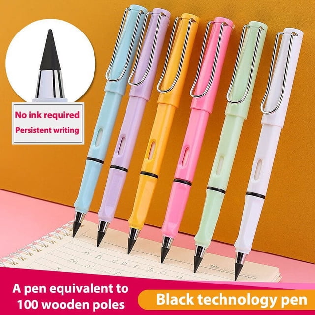 3PC New Technology Unlimited Writing Eternal Pencil No Ink Pen Magic Sketch Painting