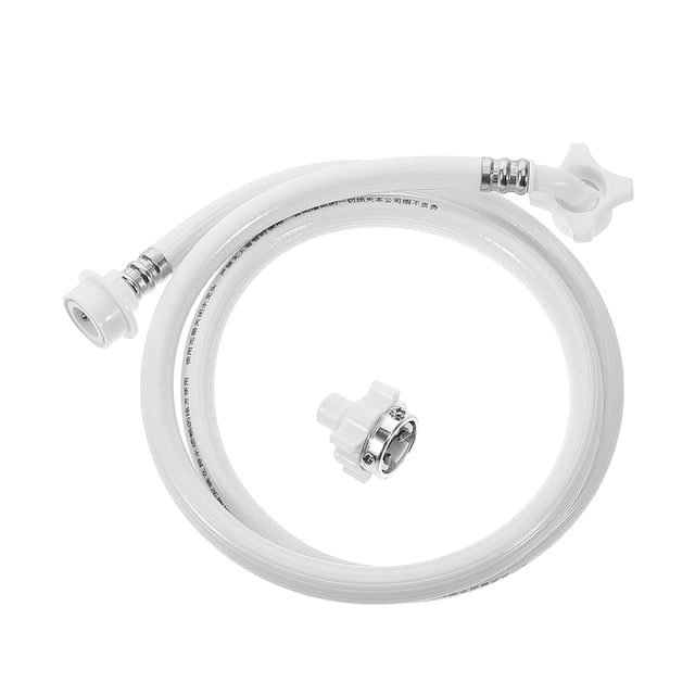 KAKOWELY Tuyau pour machine à Laver Tuyau d'Entrée de machine à Laver Rallonge Tuyau d'Eau de Laveuse Automatique avec Raccord Universel Tuyau d'Eau de machine à Laver Tuyau Anti-Fuite