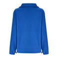 thumbnail image 3 of LSLJS Women's Warm Double-sided Fleece Jacket with Thickened Outdoor Charging Jacket Inner Liner( Blue, XXL), 3 of 5