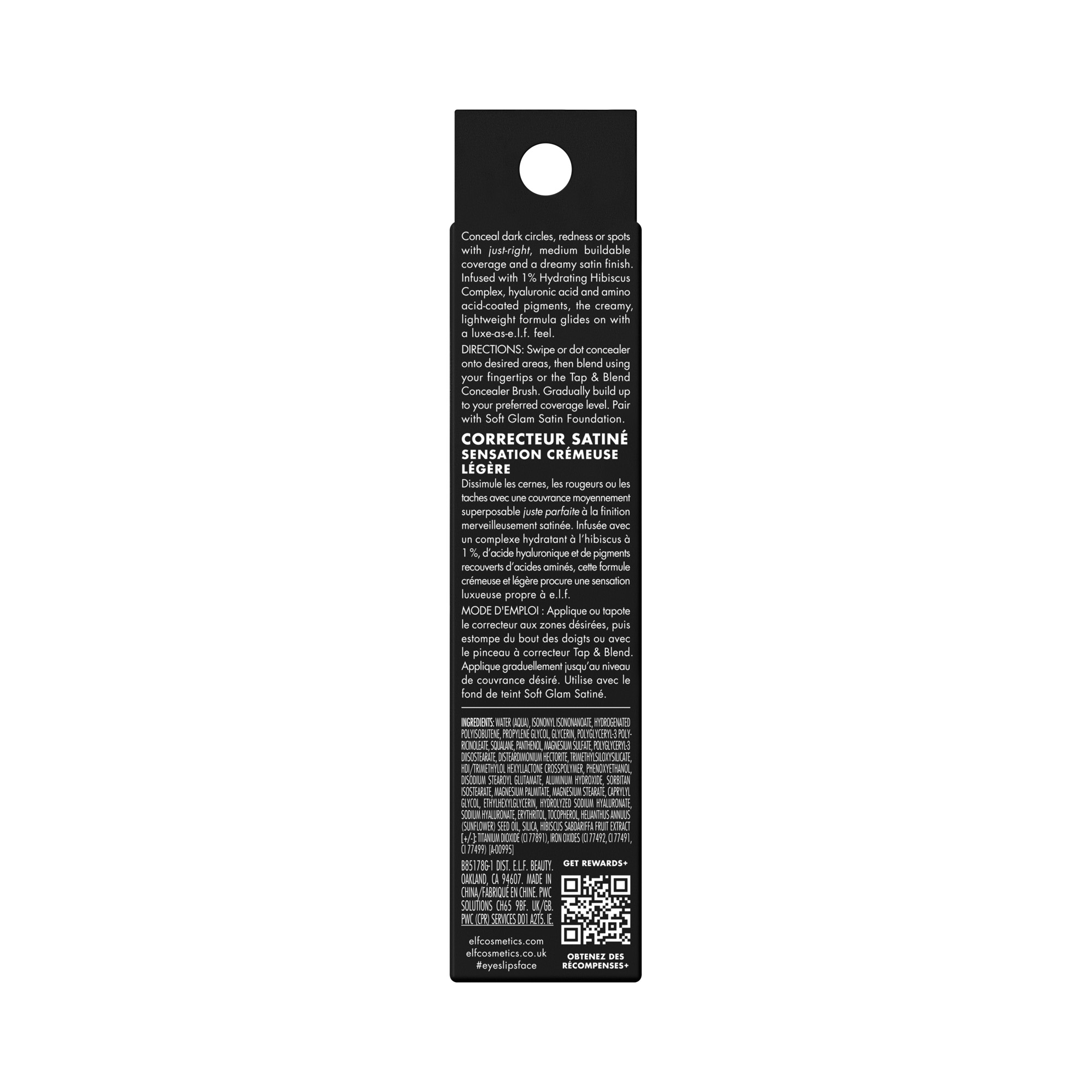 e.l.f. Cosmetics Soft Glam Cache-Cernes Satiné, 13 Clair Neutre