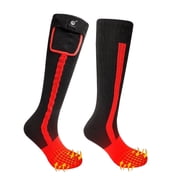 SAVIOR HEAT Heated Socks for Men Women Rechargeable Battery Electric Socks Winter Foot Warmer Outdoor Skiing Hunting Fishing