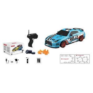 1:24 Échelle Haute Vitesse 4WD RC Voiture de course 2.4 Remote Control Drift Toy pour les enfants et les adultes expérience de la dérive réaliste voiture avec télécommande voitures pour les adultes Mini 4wd Suivez les voitures de télécommande rapide