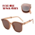 thumbnail image 1 of Lunettes de Soleil Tendance pour Femmes Hommes Polarisées Pliables Rondes Chic Rétro Lunettes de Soleil, 1 of 4