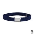 thumbnail image 1 of Ceinture pour Tout-Petits Élastique Ajustable Extensible Ceintures Unisexes Argent Carrée E3J2, 1 of 9