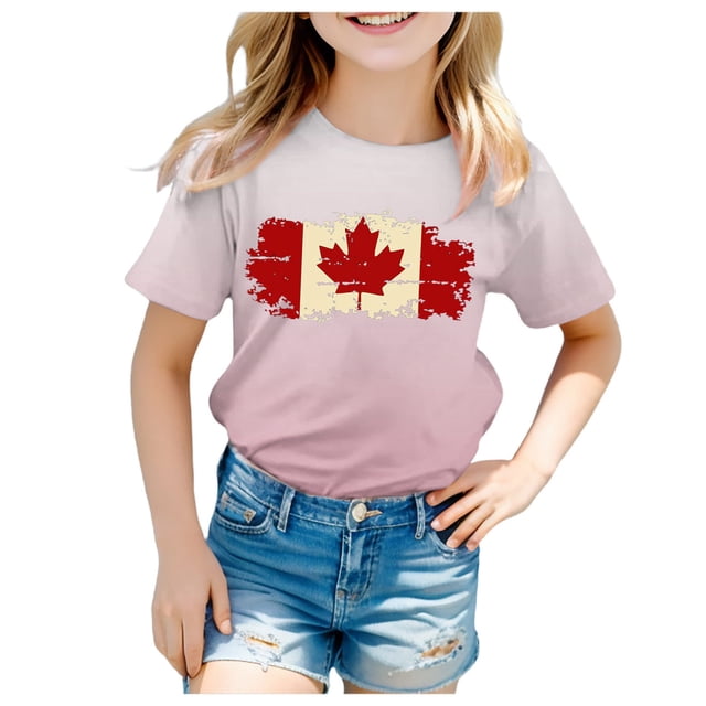 WEAIXIMIUNG T-Shirt Dinosaure pour Fillette T-Shirt à Manches Courtes pour Filles T-Shirt d'Été à Col Rond Coupe Décontractée T-Shirts Basiques 3-4 Ans