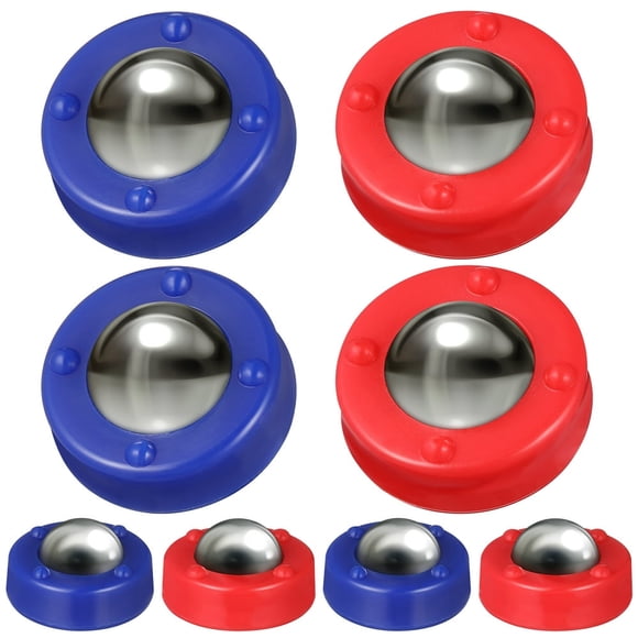 MesaSe 16pc Kids Mini Roller Shuffleboard Puck Set Tabletop Soccer Desktop Toy