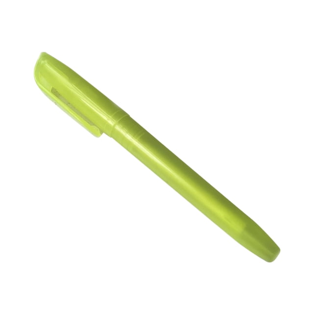 Stylos Surligneurs de Papeterie Marqueurs de Couleur à Base d'Eau pour Étudiants Étude Révision Couleur Jaune Plastique Construction Jaune