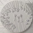thumbnail image 3 of Pendentif Rond Initiale Couleur Argent pour Femmes A-Z Zircon Pendentif Nom Collier Bijou Cadeau, 3 of 5