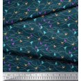 thumbnail image 3 of Soimoi Poly Georgette Fabric Bird Artistic Decor Fabric Printed Yard 42 Inch Wide, 3 of 3
