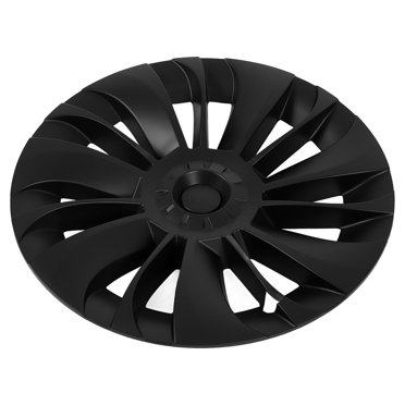 Enjoliveurs de Moyeu, Lot de 4 Couvre-Moyeux de 19 Pouces Compatibles avec le Modèle Y 2020-2023, Couvre-Moyeu Style Turbine, Protège-Jantes de Roues de Qualité Supérieure, Couvre-Jantes de Remplacement