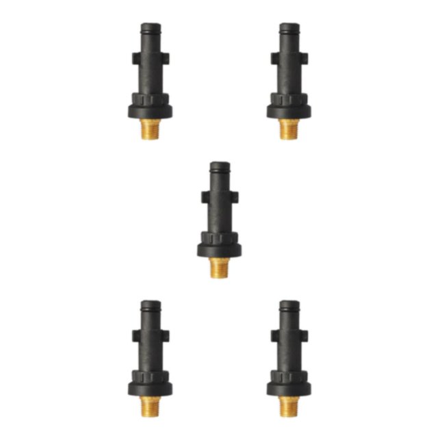 relayinert 1pc Pressure Washer Adapter Foam Nozzle Adapter Car Accessories Washing Type D 5Set