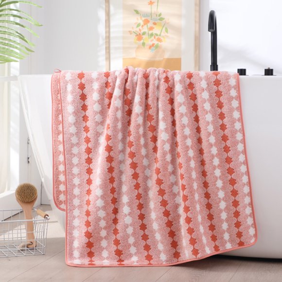 Fwttom Bath Towels for Bathroom Thick Soft Absorbent Towel Household Wash Face Gift Towel