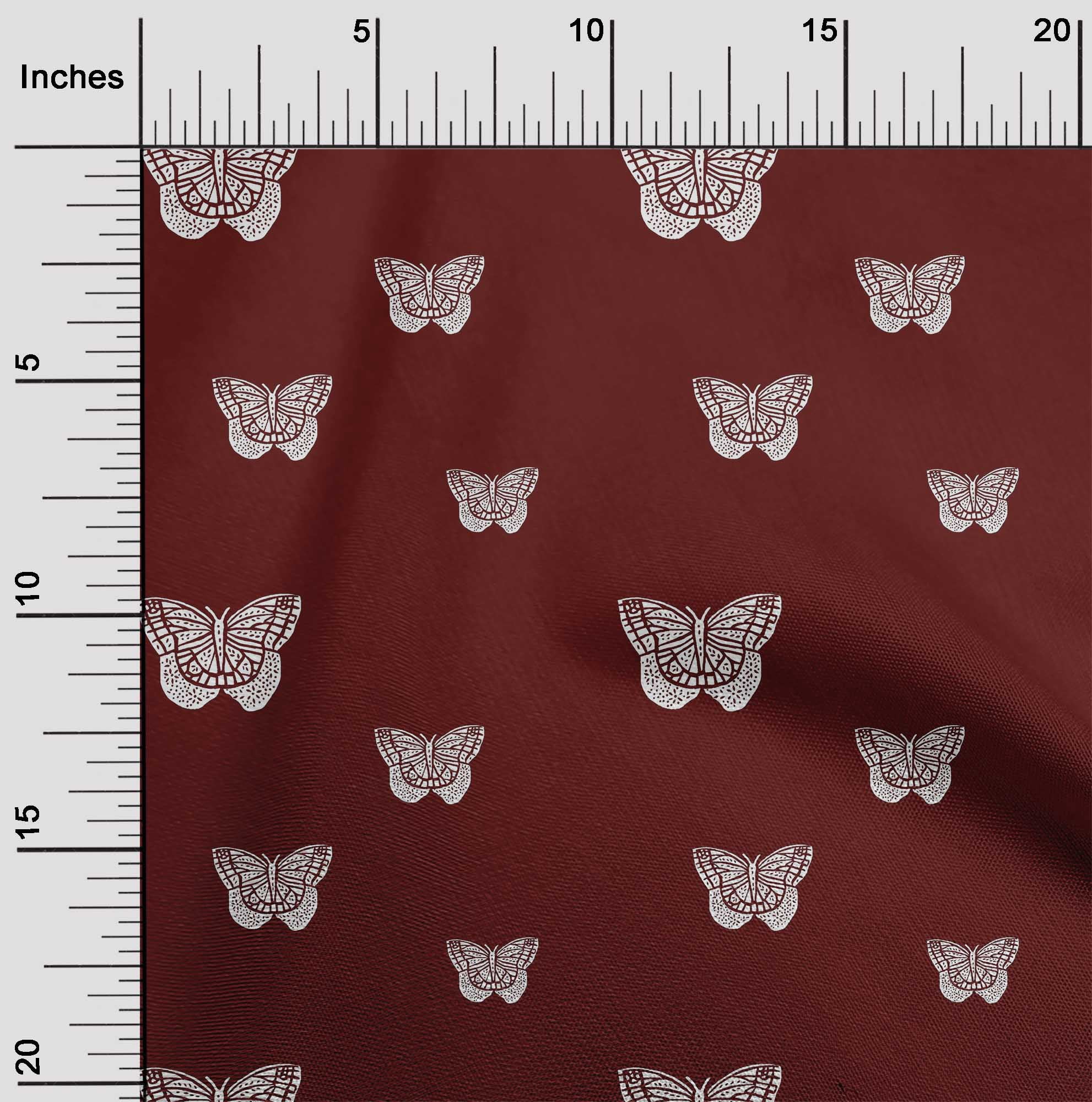 oneOone Organic Cotton Voile Fabric Block Fabric Prints By Yard 42 Inch Wide