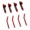 thumbnail image 4 of RC, Conduite Stable Usinée CNC, Télé-Amortisseurs Filetés RC Préviennent la Corrosion, Résistants à la Rouille, Légers, Haute Précision pour Voiture RC Crawler 1/18 Rouge, 4 of 8