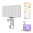 thumbnail image 3 of Lampe Photo, et Lampe Led Blanche à Pince à Pince à Led avec Batterie Intégrée sur Lampe Portable à Pile de Poche en Ligne à Intensité Réglable avec Tablette Intégrée Ordinateur Portable Modes d'Appareil Photo Remplir Batterie de Tablette 2500k-9000k Vidéo, 3 of 6