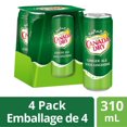 thumbnail image 1 of Canada Dry® Ginger Ale 310 mL Cans, 4 Pack, 1 of 9
