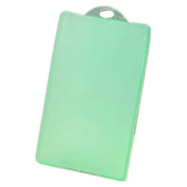 crativent Slim PVC Transparent IC Card Bus Card Credit Card Bus Card Credit Card Cover Case Holder Without Rope 5 1Set