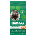 thumbnail image 1 of Nourriture sèche pour chats IAMS PROACTIVE HEALTH Chat âgé en santé avec poulet, sac de 3,18 kg, 1 of 15