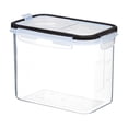 thumbnail image 2 of EGNMCR Storage Bins, Storage Containers Clear Airtight Food Storage Container With Lids Plastic Dry Food Canisters For Kitchen Pantry Organization And Storage Dishwasher Safe Storage Container, 2 of 6
