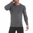 thumbnail image 1 of CAROOTU Men Sports Tops Shirt Basketball Football Training Running Stretch Quick-drying Tops New, 1 of 6