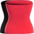 thumbnail image 2 of CHUANK Haut Bandeau Long Tube Basique Uni Extensible en Coton pour Femmes, Lot de 2, 2 of 3