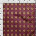 thumbnail image 2 of oneOone Tissu Polyester Lycra Feuilles & Floral Imprimé au Mètre 56 Pouces de Large, 2 of 4