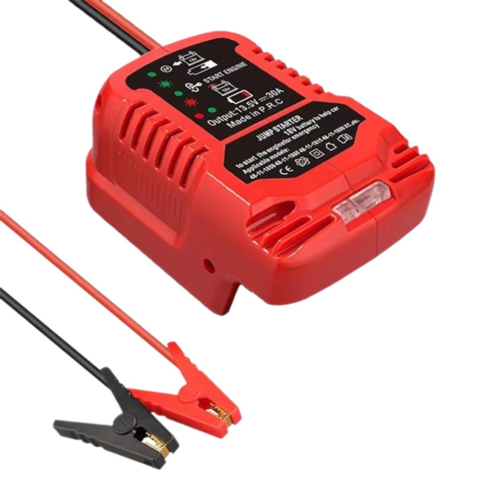 11AWG Jumper Cables Jump Charger For 18V 20V Battery USN 30A Jump Starter~ X4H9
