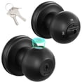 thumbnail image 1 of Fitnate Smart Door Knob Fingerprint Keyless Biometric Door Lock Electronic Deadbolt App, 1 of 6
