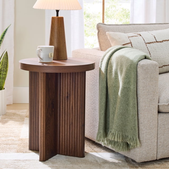 Better Homes & Gardens Lillian Fluted End Table