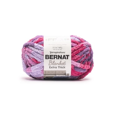 Bernat® Blanket Extra Thick™ #7 Jumbo Polyester Yarn, Grapevine 21.2oz/600g 72 Yards