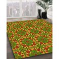 thumbnail image 3 of Ahgly Tapis Rectangulaire Lavable en Machine Intérieur Transitionnel Vert Pistache, 2 Pieds x 4 Pieds, 3 of 7