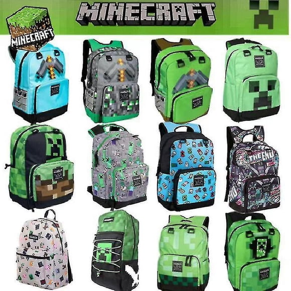 Minecraft Schoolbag Elementary School Children's Schoolbag Backpack S