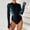 Black, variant on TIMIFIS Womens One Piece Swimsuit Elegant Inspired Vintage Pin up Monokinis Tummy Control Swimwear Shirred Bathing Suits