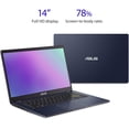 thumbnail image 2 of ASUS 14 Pouces FHD Celeron N4500 4 Go 128 Go UHD Graphics 600 Windows 11 Star Black, 2 of 6