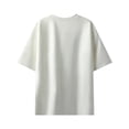 thumbnail image 3 of AherBiu T-Shirts pour Hommes Col Rond Manches Courtes T-Shirt pour Hommes Flanelle Décontracté Mode T-Shirts Hauts pour Hommes, 3 of 3