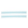 thumbnail image 4 of Loose Leaf Binding Spine Binding Comb Paper Binding Tool Plastic Binding Spine 10 Pcs Loose Leaf Binding Spine 30 Hole Cuttable Wear Resistant PP Plastic 10mm Binding Comb For, 4 of 8