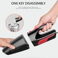 thumbnail image 4 of Up to 65% Off SMihono Vacuum Cleaner Car Vacuum Cleaner - Portable, High Power, Mini Handheld Vacuum W/ 3 Attachments, 12v, Small Auto Accessories Kit For Interior Detailing, 4 of 6