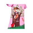 thumbnail image 4 of Girls Dress Tee Shirt Forest Tree House Applique Squirrel Short Sleeve 8 Years, 4 of 6